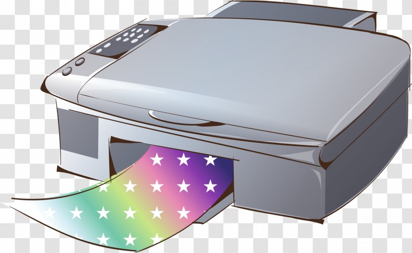 Printer Icon - Photocopier - Cartoon Digital Appliances Transparent PNG