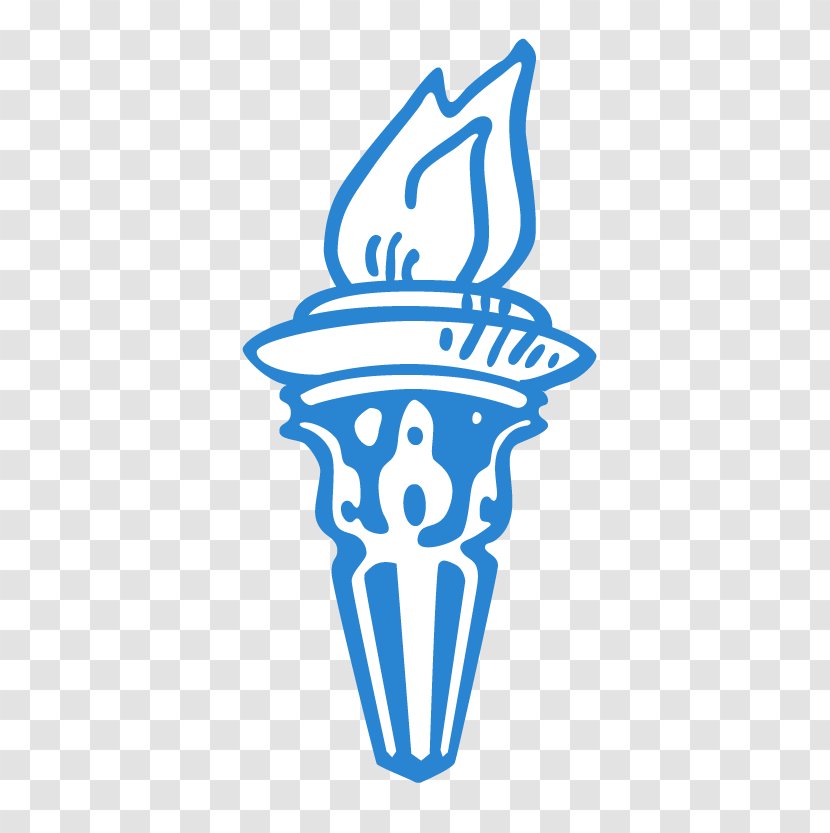 Valley View High School Blazer Brand Copyright - Symbol - Torch Logo Transparent PNG