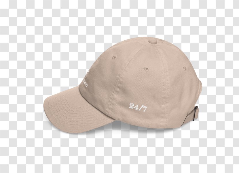 Baseball Cap Hat Chino Cloth Clothing - Beige Transparent PNG