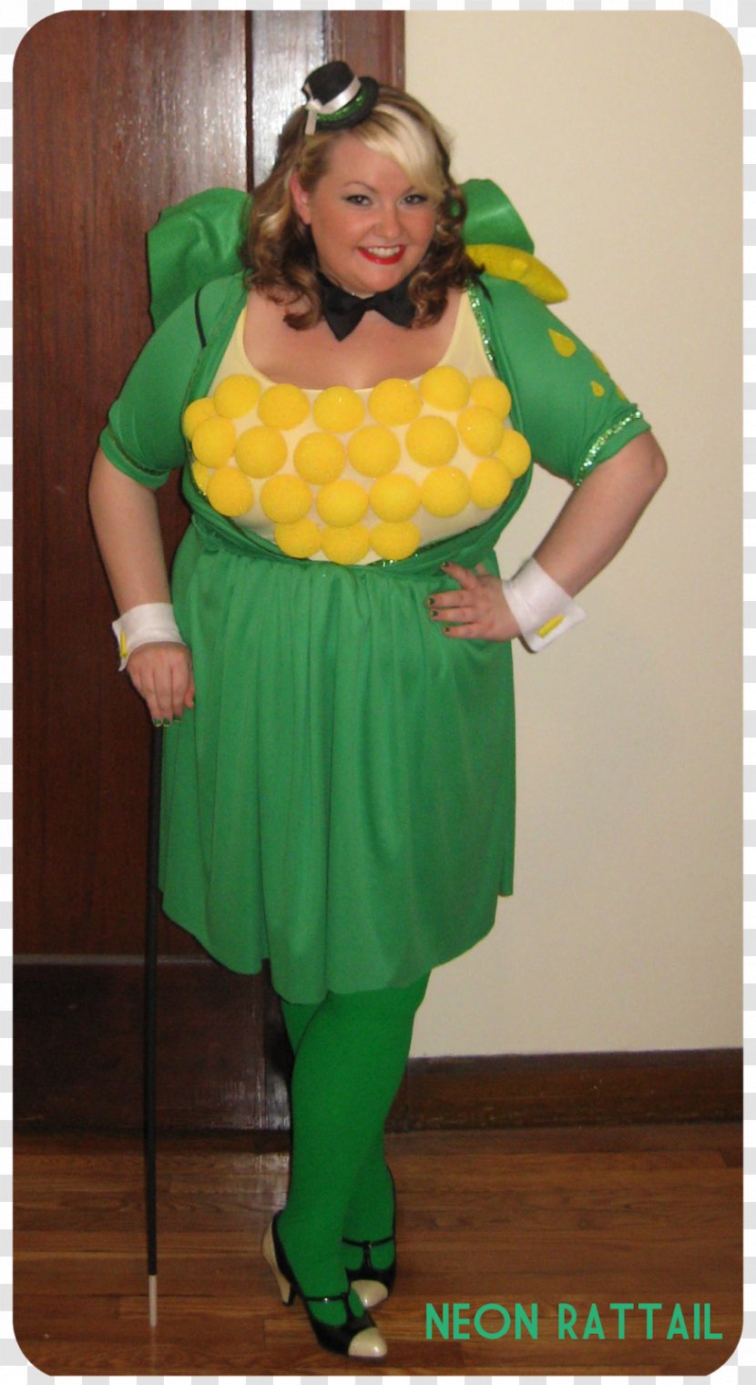 Halloween Costume Corn On The Cob Candy Maize - Dress Transparent PNG