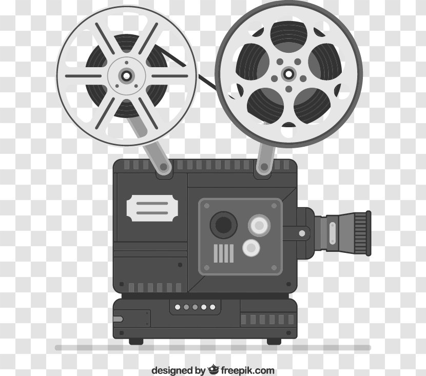 Movie Projector Film Camera - Technology - Design Vector Material Download Transparent PNG