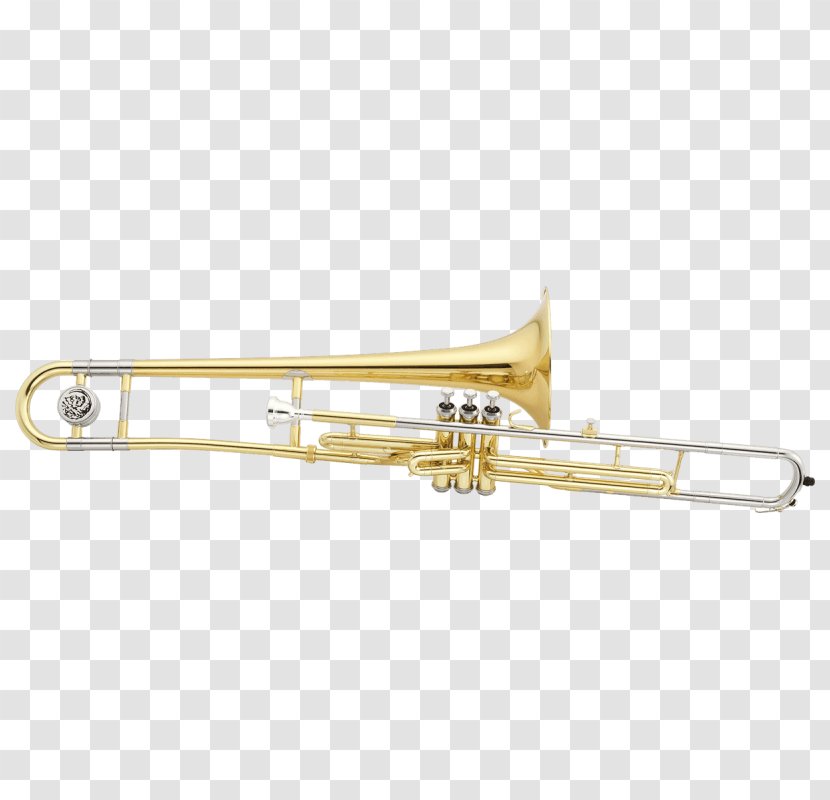 Types Of Trombone Trumpet Brass Instruments Mellophone - Flower Transparent PNG