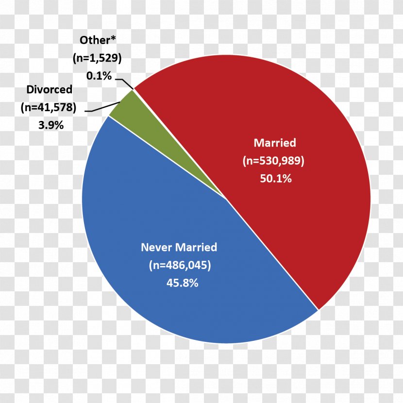 Pie Chart Diagram Military Tax - Text - Dual Spouses Transparent PNG
