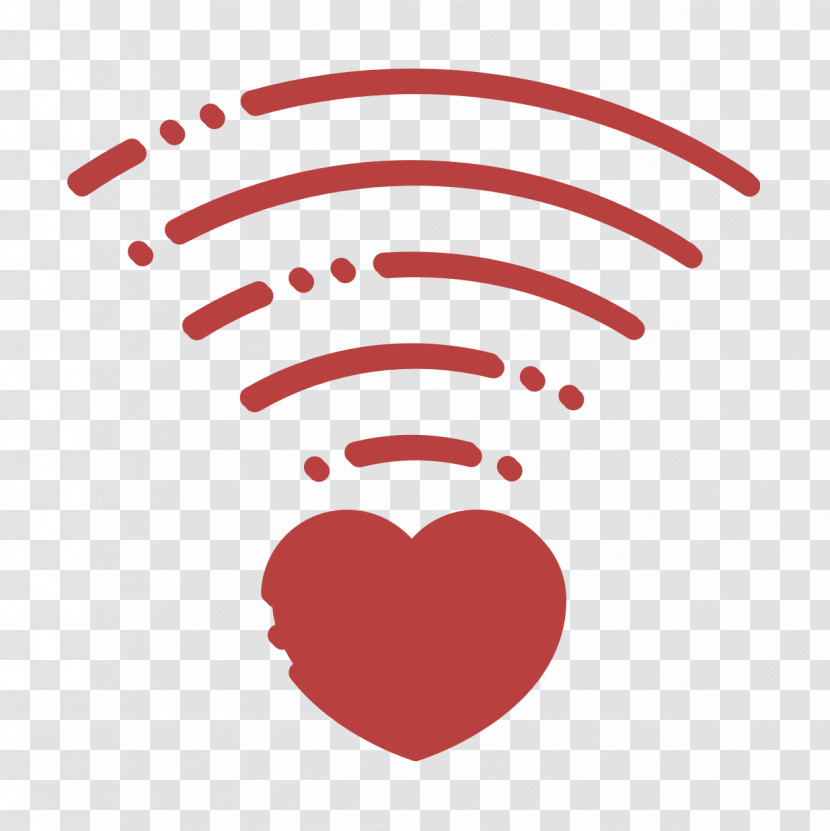 Wifi Icon Love Icon Transparent PNG