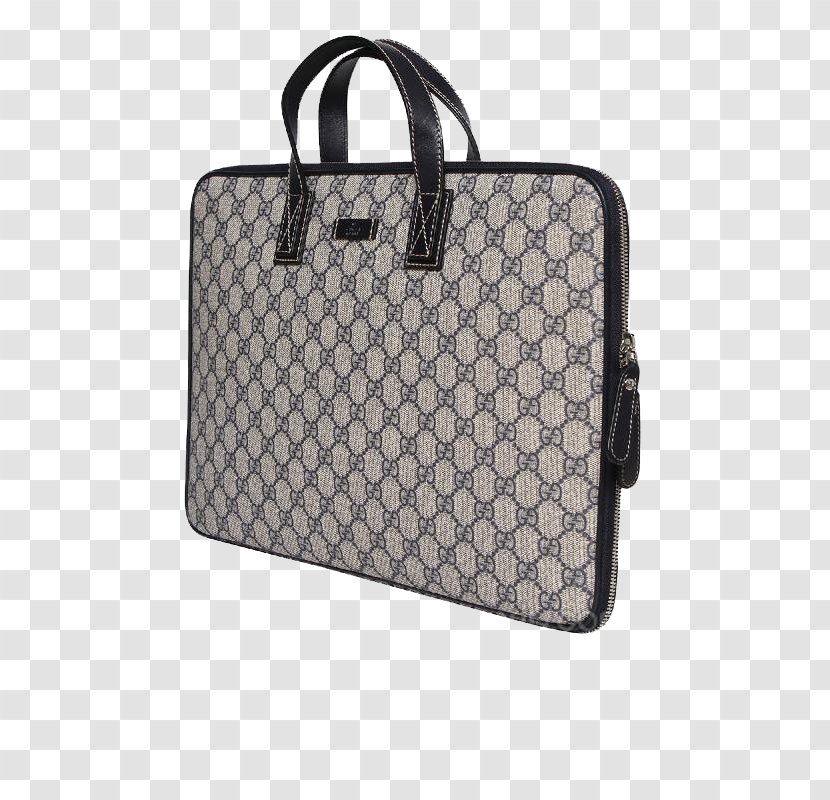 Gucci Handbag Tote Bag Leather - Briefcase - Laptop Transparent PNG