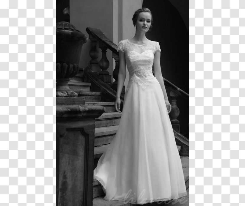 Wedding Dress Fashion Lace - Frame Transparent PNG
