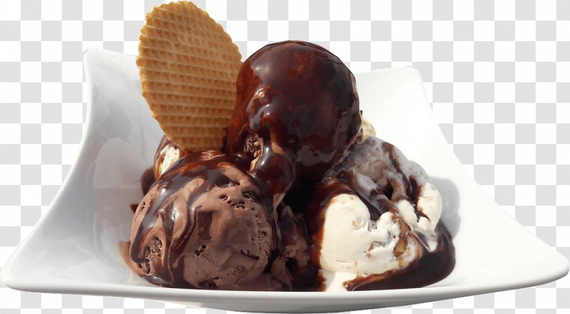 Ice Cream Sundae Praline Food Scoops Transparent PNG
