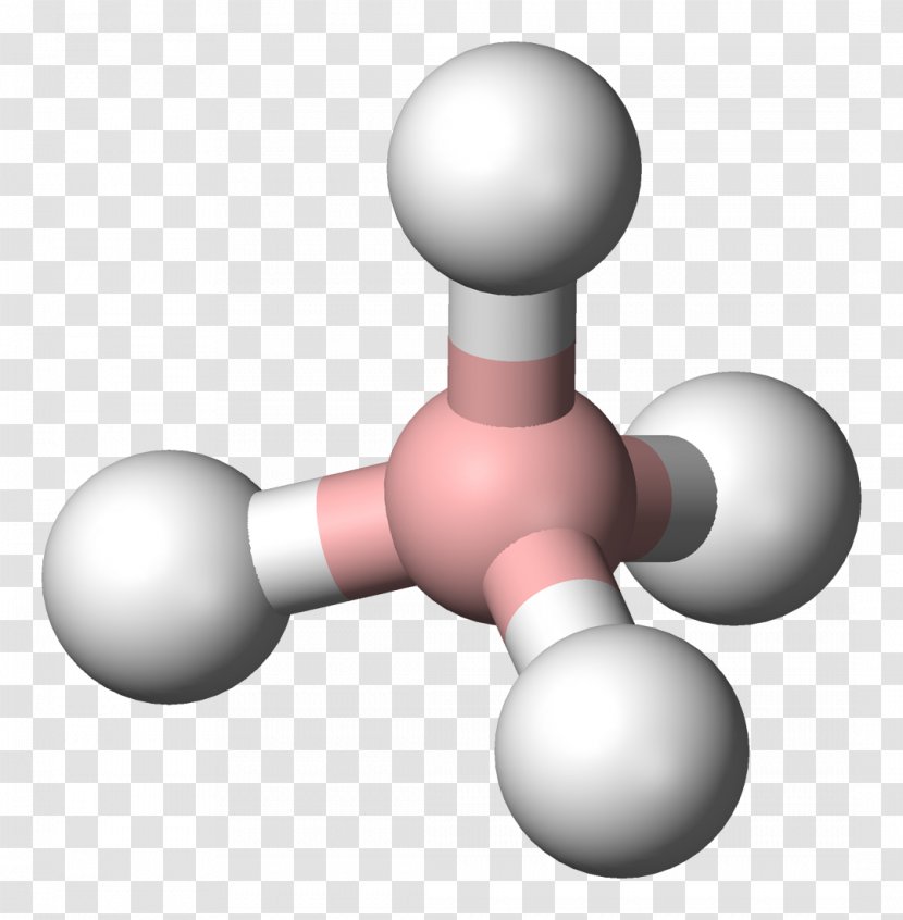 Lithium Borohydride Coordination Complex Sodium - Anioi - Ballandstick Model Transparent PNG