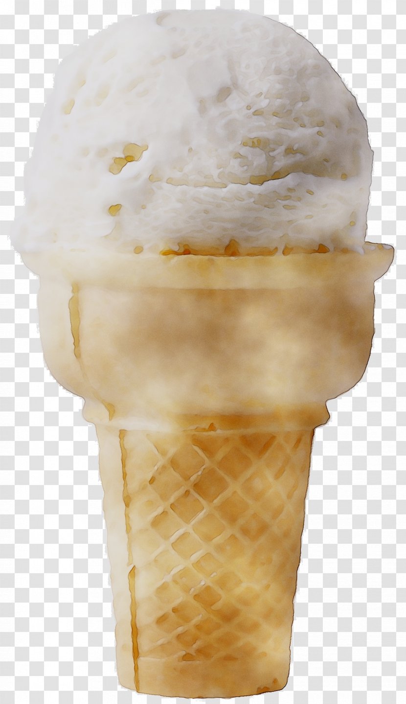Gelato Ice Cream Cones Vanilla - Ingredient - Dairy Transparent PNG
