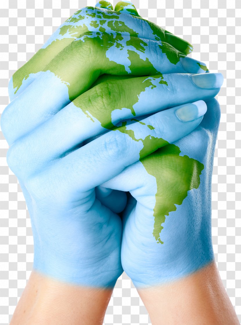 World Map Stock Photography Globe - Water - Greenery Hand Painted Transparent PNG