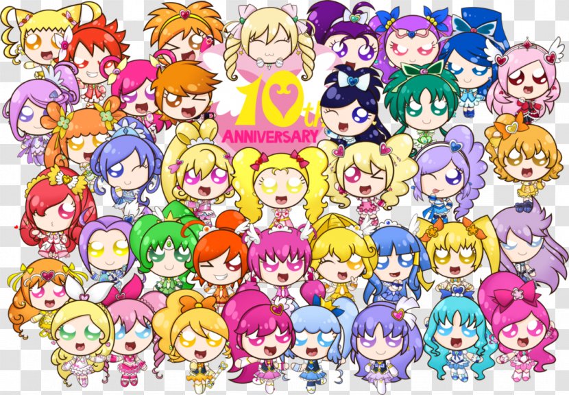 Pretty Cure All Stars Anniversary Wedding Transparent PNG