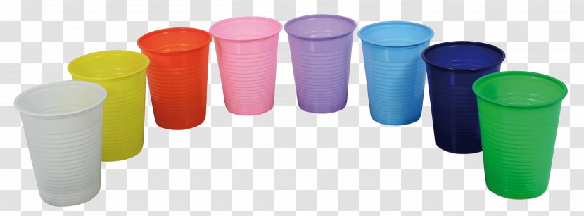 Plastic Cup Glass Polymer Color - Bottle Transparent PNG