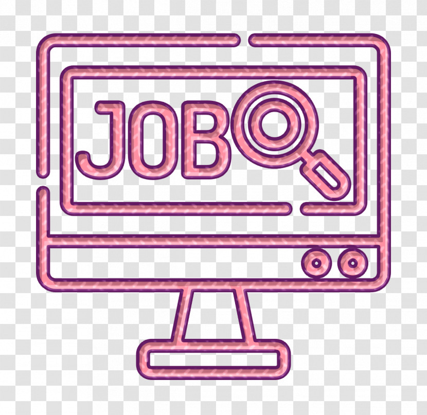 Business And Finance Icon Job Search Icon Job Resume Icon Transparent PNG