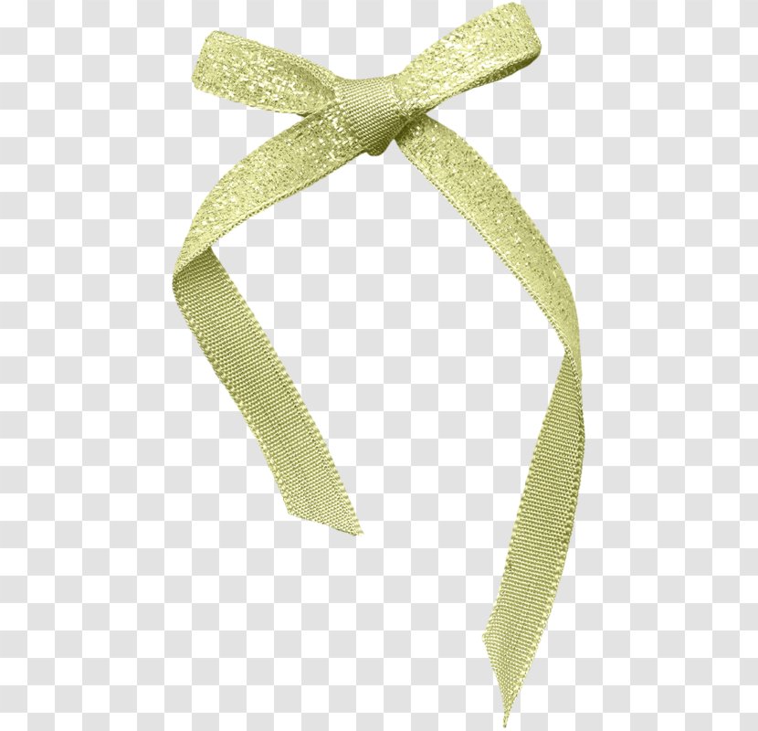Clip Art - Green - Bow Rope Transparent PNG