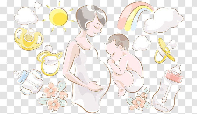 Pregnancy Symptom Embryo Month Obstetrics And Gynaecology - Tree - Sleeping Baby Transparent PNG