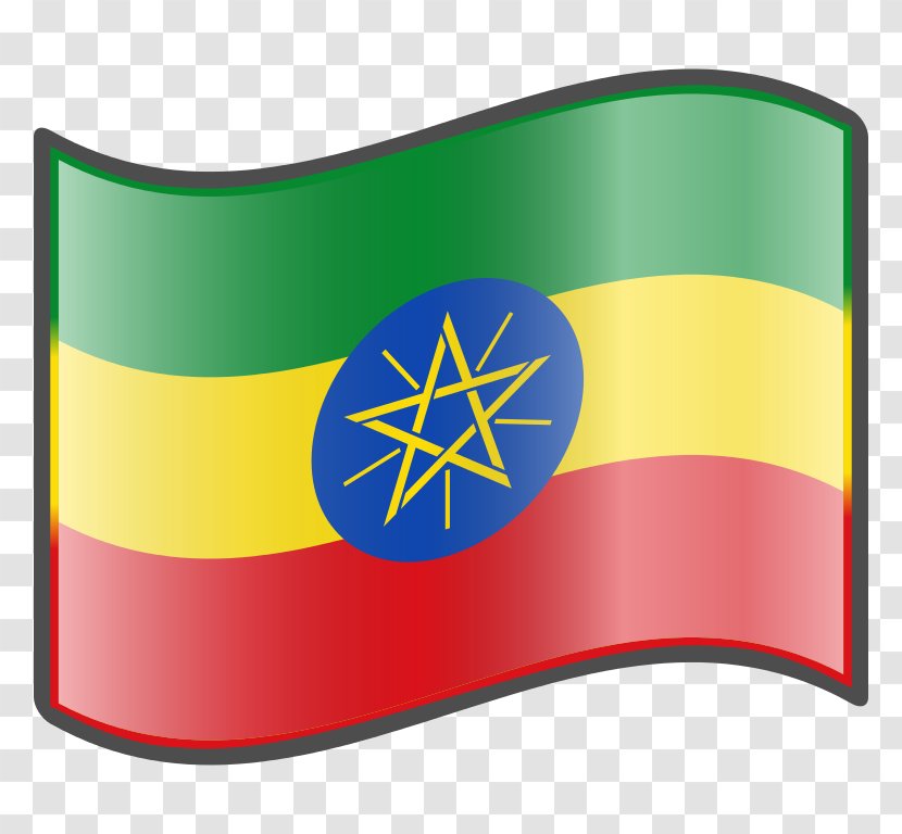 Ethiopia Brand Flag - Sticker Transparent PNG