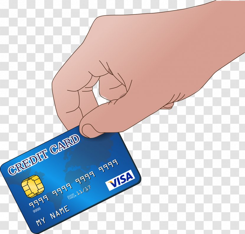 Credit Card Payment Clip Art - Debit - Vis Transparent PNG