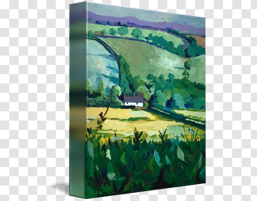 Painting Acrylic Paint Ecosystem Meadow - Modern Architecture Transparent PNG