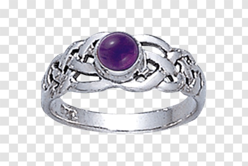 Amethyst Wedding Ring Ruby Jewellery - Fashion Accessory - Claddagh Transparent PNG