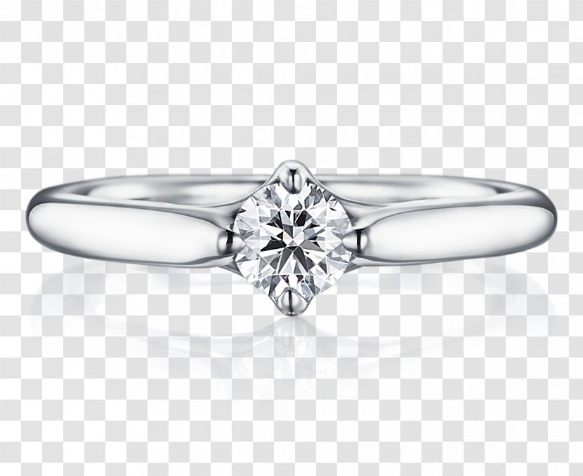 Wedding Ring Engagement Diamond - Rings Transparent PNG
