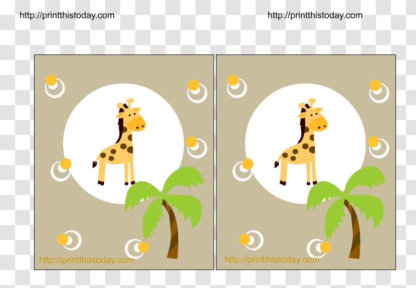 Giraffe Baby Shower Infant Convite Adrien Agreste - Yellow Transparent PNG