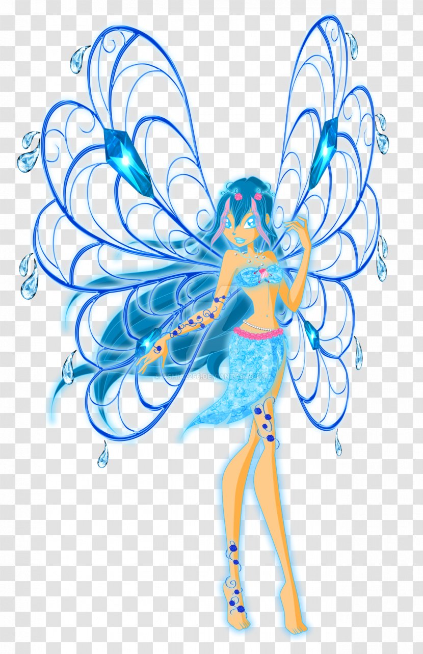 Fairy Butterfly Musa Selkie Tecna - Winx Club Transparent PNG