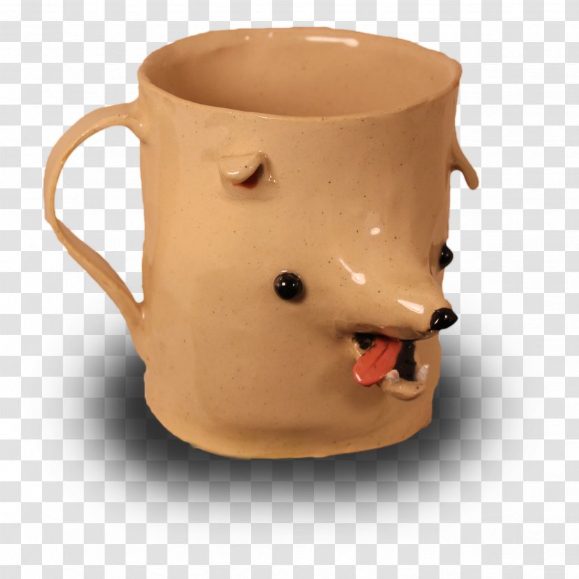 Coffee Cup Mug Dog Snout Transparent PNG