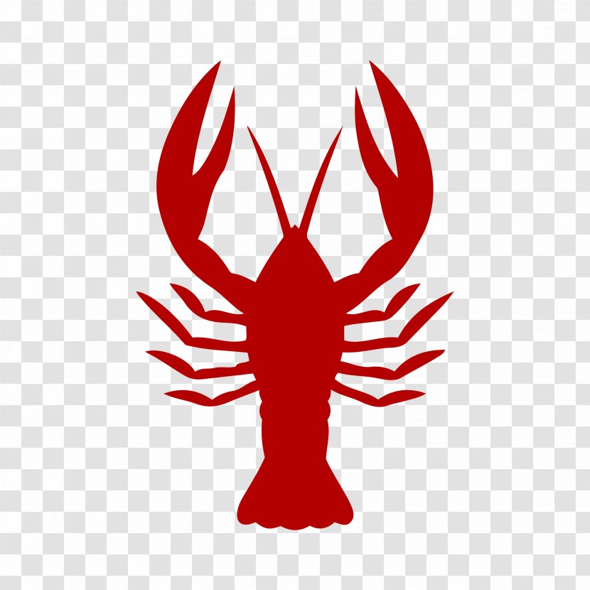 Crayfish Vector Graphics Lobster Seafood Boil Louisiana Crawfish - Leaf - Wing Transparent PNG