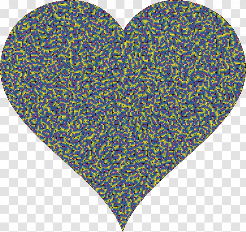Heart Clip Art - Colorful Confetti Transparent PNG