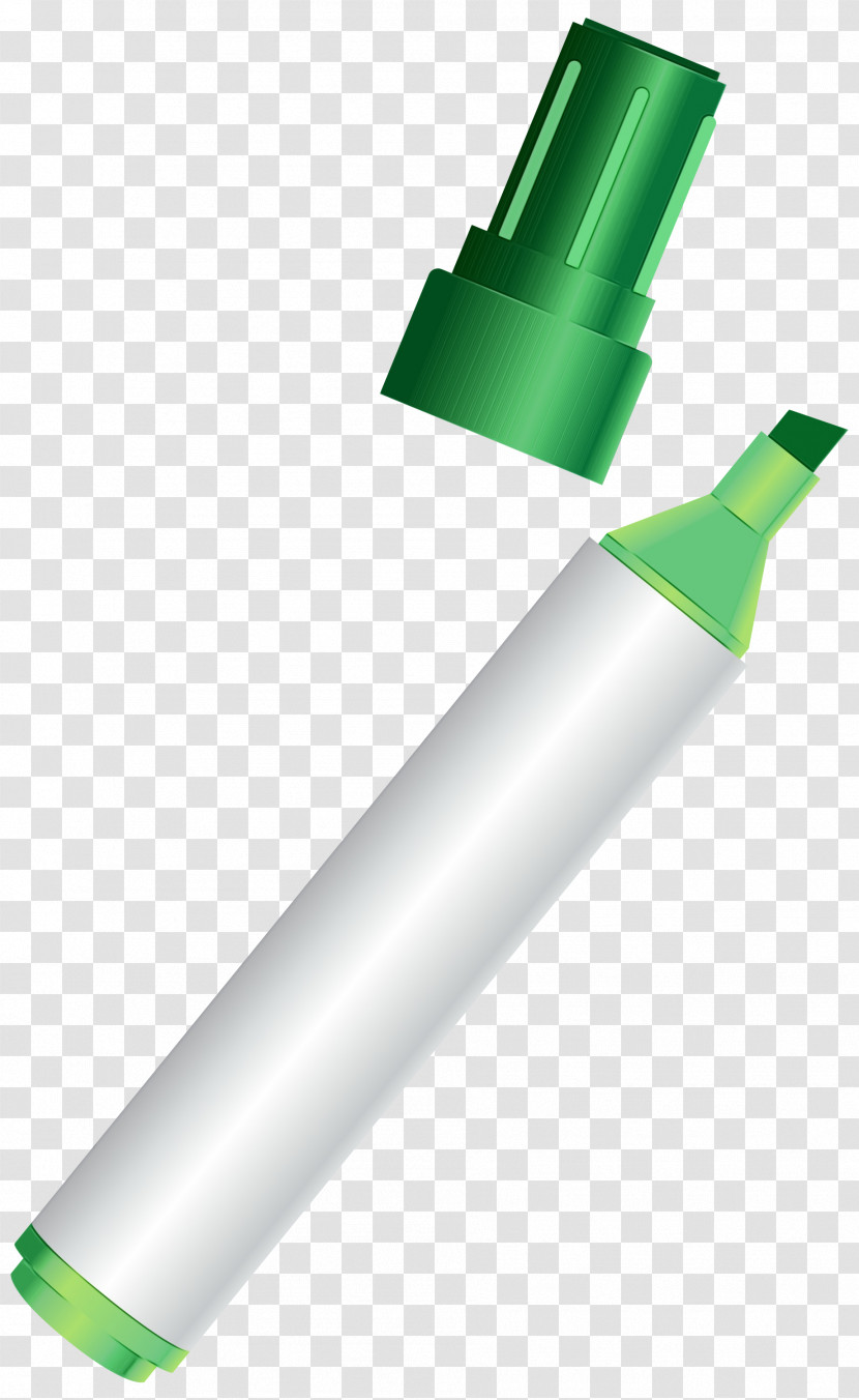 Cylinder Angle Bottle Green Gas Cylinder Transparent PNG
