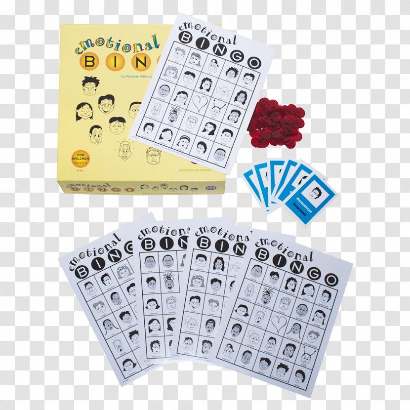 Bingo Game Emotion Dominoes Child - Kids Playing Games Transparent PNG