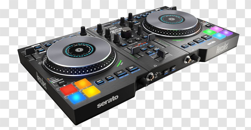 DJ Controller Disc Jockey Scratch Live Mixer Hercules Control Jogvision - Effects Processors Pedals - Cdj Transparent PNG