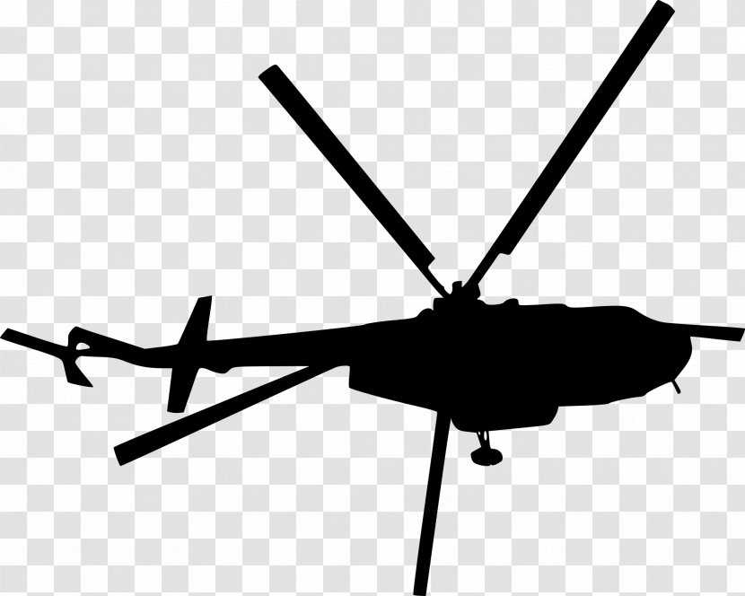 Helicopter Rotor Clip Art Military - Top View Angle Transparent PNG