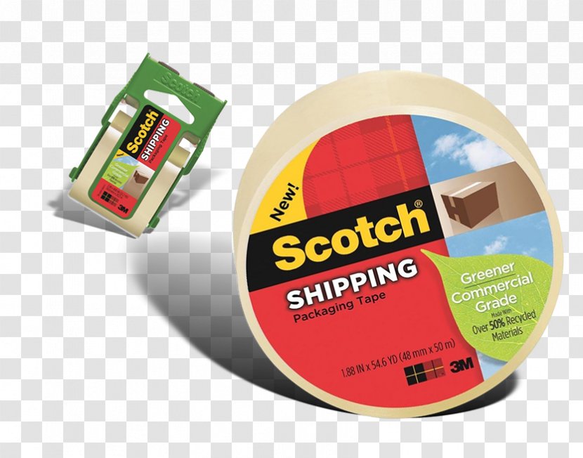 Adhesive Tape 3M Scotch Whisky - Boxsealing - Three Tapes Transparent PNG