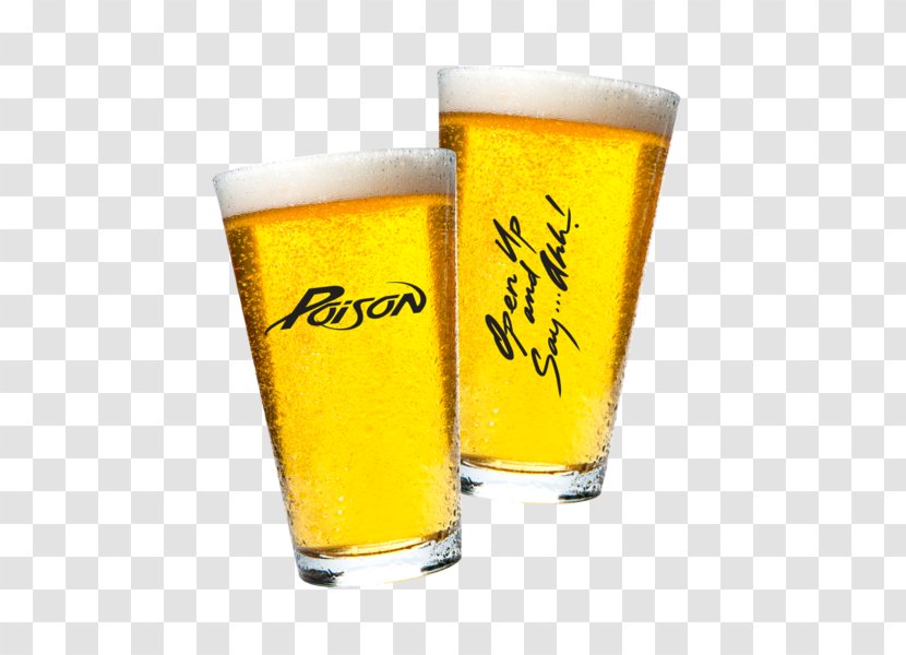 Pint Glass Poison Beer Imperial - Watercolor - Open Up And Say Ahh Transparent PNG