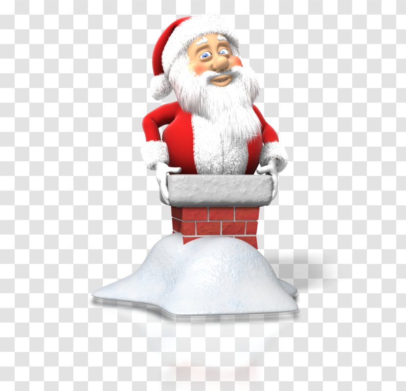 Santa Claus Christmas Ornament Chimney Clip Art - Expert Transparent PNG