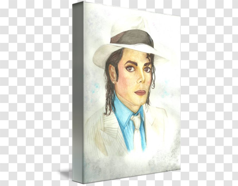 Watercolor Painting Hat Self-portrait - Paint - Smooth Criminal Transparent PNG