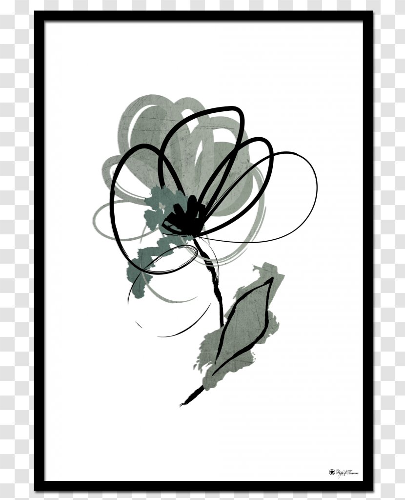 Floral Design Drawing Cut Flowers /m/02csf - Mint Transparent PNG