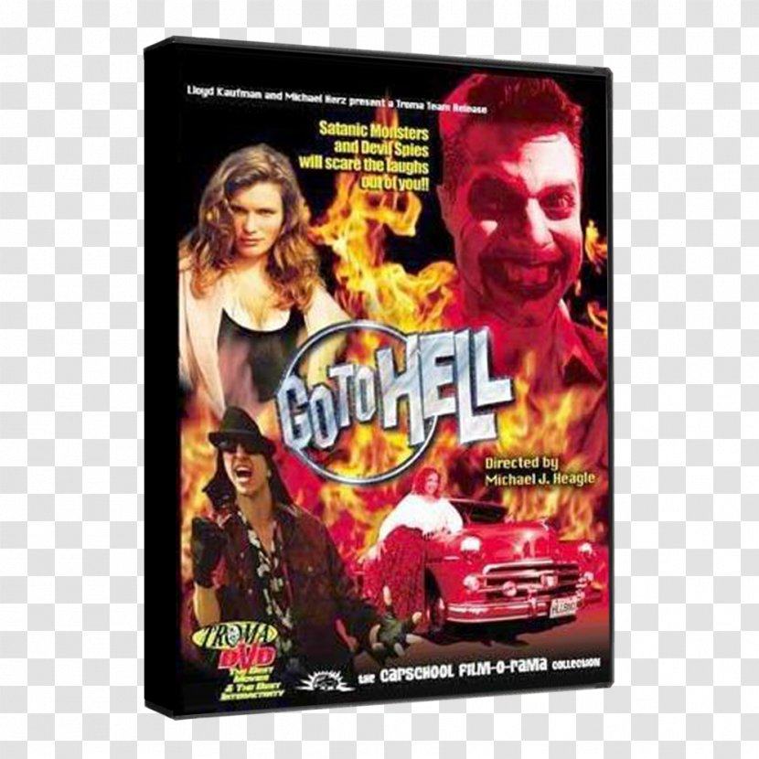 Film DVD Hell Horror Troma Entertainment - Advertising Transparent PNG
