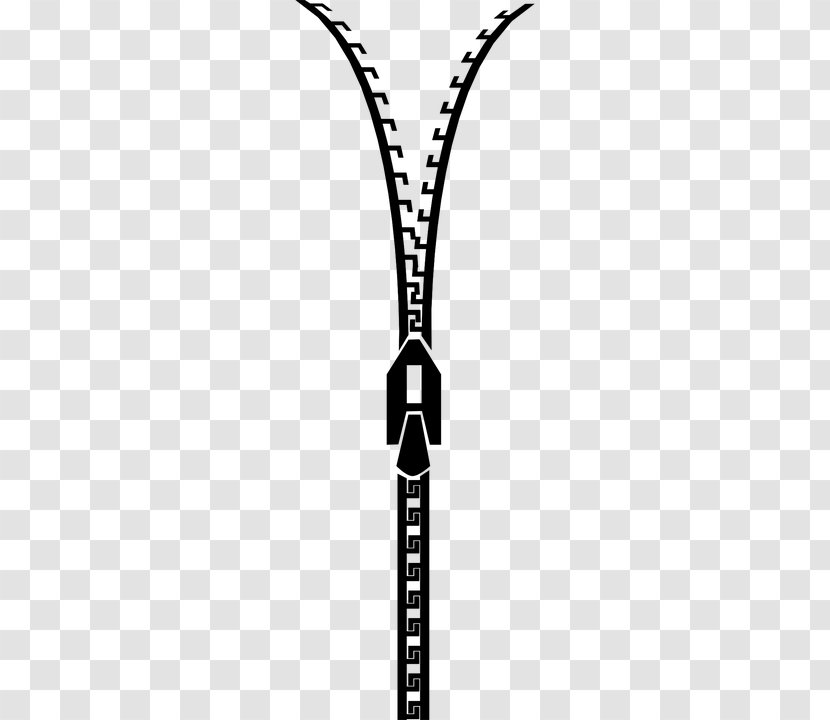 Zipper Clip Art - Pixabay - Clothes Transparent PNG