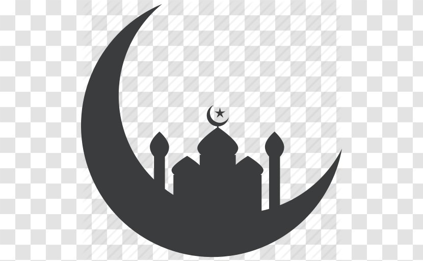 Ramadan Islam Mosque - Black And White - Islam, Mosque, Prayer, Ramadan, Ramzan Icon Transparent PNG