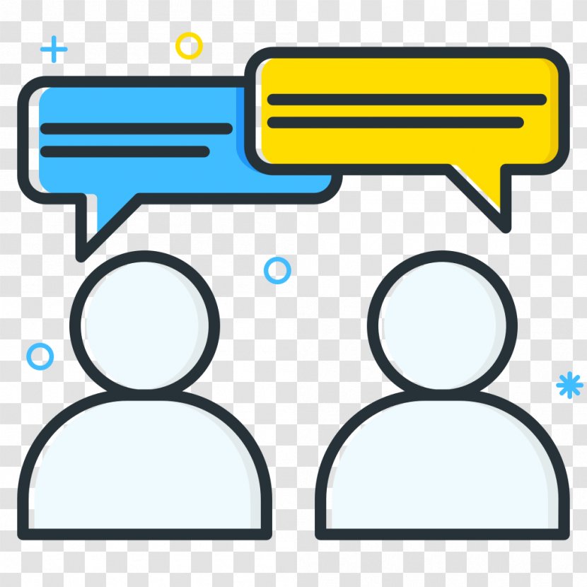 Conversation Job Online Chat Business - Learning - Icon Transparent PNG