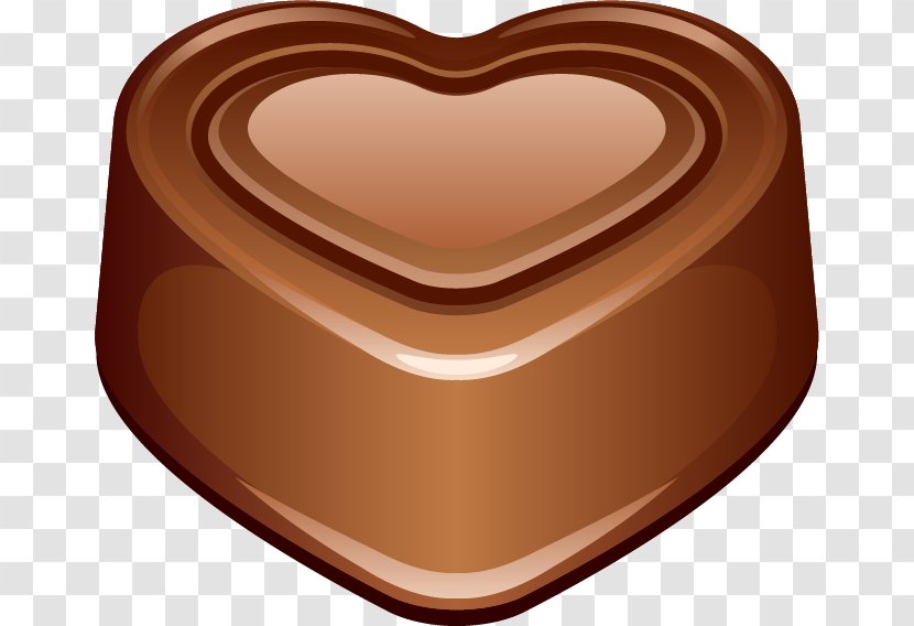 Chocolate Cake ChocolateChocolate Ice Cream Smiley - Heart Transparent PNG