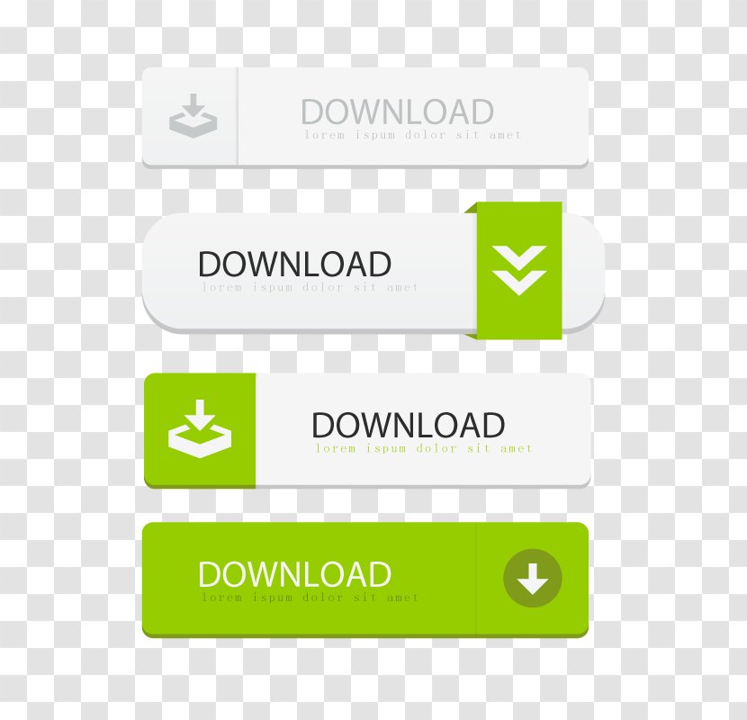 Download Button Icon - Scalable Vector Graphics - Menu Transparent PNG