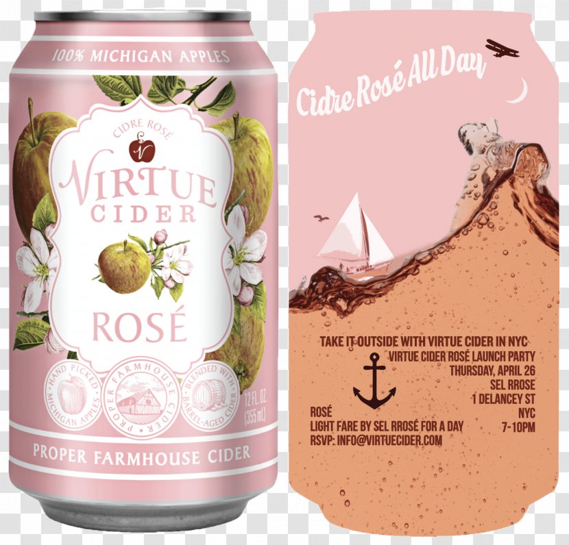 Apple Cider Rosé Wine Beer Transparent PNG