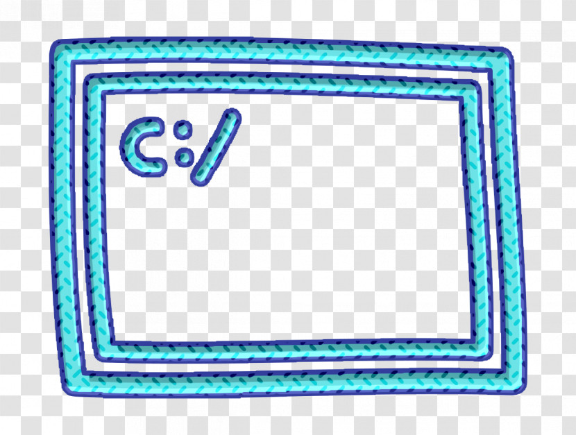 Hand Drawn Icon Computer Icon Terminal Hand Drawn Symbol Icon Transparent PNG