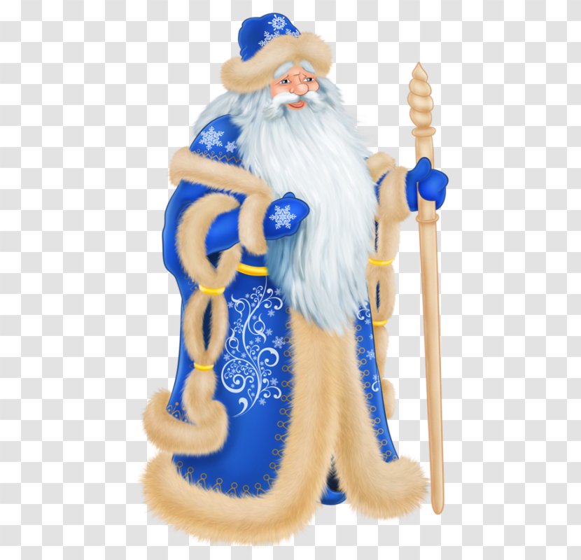 Ded Moroz Snegurochka New Year Christmas Ornament Clip Art - Ziuzia Transparent PNG