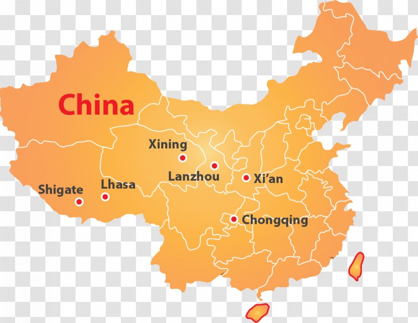 Wenling Lhasa Provinces Of China Map Transparent PNG