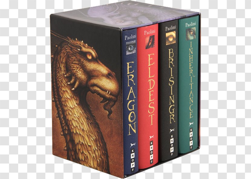 Brisingr Eragon Eldest Inheritance Cycle Collection Hardcover - Book Transparent PNG