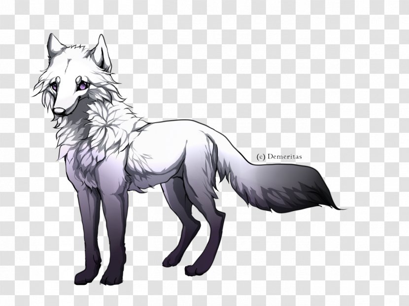 Red Fox Wolfdog - Cartoon - Dog Transparent PNG